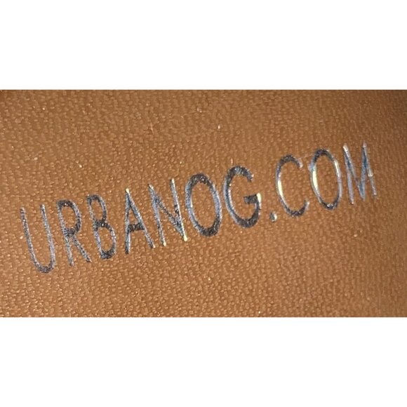 Urbanog leah-98 women size 8.5 Brown Fringe Lace-Up Platform Ankle Booties shoes - Picture 7 of 7